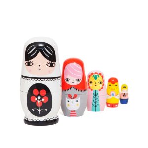 Matrioskas de Madera Fleur & Friends